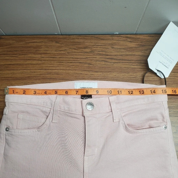 Current/Elliott Primrose Pink The Stiletto Jeans - Picture 13 of 16